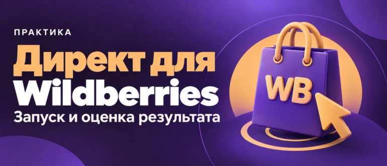 Директ для Wildberries. Запуск и оценка результата