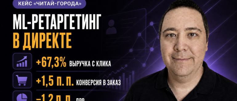 ML-ретаргетинг в Яндекс Директе: кейс «Читай-города» и результаты эксперимента