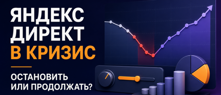 Яндекс Директ в кризис: остановить рекламу или продолжать